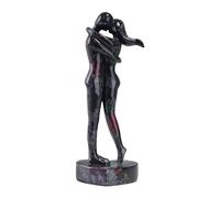 Figuras románticas para parejas, adorno de esculturas románticas, estatua de pareja de besos, figura decorativa moderna | Adornos de figuras de amor, estatua de decoración del hogar, estatua de amor
