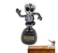 Figuras solares de Halloween | Shaking Head Halloween Car Decor, solares para | del tablero de instrumentos de Halloween, del baile para el hogar y el coche de la oficina