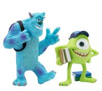 Figuras y Muñecos Disney Bullyland - Sulley y Mike Wazowski | Pack Figuras Monstruos S.A. Disney Pixar | Personajes Disney Colección - Figuras 8cm