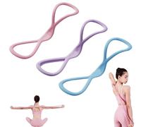 Figure 8 Exercise Bands for Women Men, 8 Shaped Resistance Rubber Band for Arms, Exercise Bands for Strength Training (Set A)