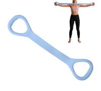 Figure 8 Resistance Band - 20LB Non-Slip Elastic Silicone Stretcher | Arm Resistance Bands for Women with Durable Design for Strength Training, Bodyweight Exercises, Home Gym, Pilates, Yoga, Garage