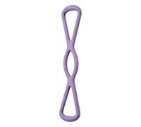 Figure 8 Resistance Band - 38x10cm TPE Elastic Workout Trainer, Full Body Stretching Band for Home Gym Fitness Training | Muscle Strength, Yoga, Pilates, Physical, Rehab Exercise Equipment, Po