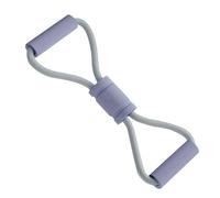 Figure 8 Resistance Band - Exercise Bands with Handles | Non-Slip Fitness Equipment | Portable Stretch Straps For Strength Training Muscle Building Toning Yoga Gym Travel Arm Shoulder Back Chest