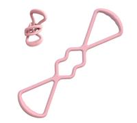 Figure 8 Resistance Band, Non-Slip Exercise Pulling Rope Muscle Building, 38x1.2x8cm/14.96x0.47x3.15 Inches Gym Pilates Yoga Training for Shoulders, Legs, Buttocks, Back Workout