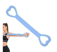 Figure 8 Resistance Band - Non-Slip Portable Ergonomic High Elasticity - Back Training Elastic Tension Rope - For Yoga Pilates Exercises Gym Office Travel