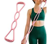 Figure 8 Resistance Band - with Non-Slip Handles Ergonomic Portable Elastic