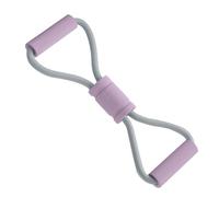 Figure 8 Resistance Bands for Women, TPE Latex Fitness Arm Bands with Foam Handles for Yoga, Back Stretching, Chest, Shoulder, and Arm Training, Home Workout Equipment