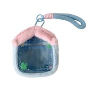 Figure Display Bag - Plush Doll Protector, Portable Carrying Case, Clear | Clear Carrying Case Lightweight Carry Organizer Providing Conveni Shelf Dorm Room Home Anime Convention Toy Collection Travel