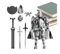 figured'action - chevalier médiéval, figurede robot mobile | Modèle multi-articulaire avec une tête rotative à 360 degrés, la statue de la figurede collection pour la table pour manger, la décorati