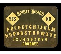 Figuren Shop Gmbh Fantasía Wahrsagerbrett Tradicional con Calavera Ouija-Board, Madera, Incl. Planchette