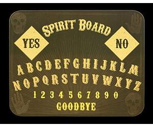 Figuren Shop Gmbh Fantasía Wahrsagerbrett Tradicional con Calavera Ouija-Board, Madera, Incl. Planchette