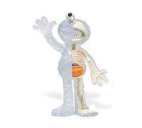 Figures Mighty Jaxx - XXRAY (Elmo - Clear Glitter) Vinyl Art Collectible / NUEVO