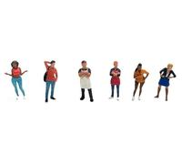 FIGURES SET 6X FOODIES VARIOUS