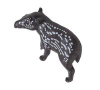 Figurilla de Juguete Tapir, Figura de Animal Salvaje Realista de PVC, Experiencia Sensorial Dual, para Aventuras en la Vida Silvestre, 1 Pieza