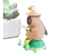 Figurina De Capibara | Pequeños Juguetes De Magnéticos | Figuras Decorativas De Animales Muñecas Estatuillas | para Niños Niñas Dormitorio Sala Oficina Fiesta Cumpleaños