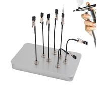 Figurine Coloring Station - Dozen Model Sculpting Supports | Adjustable Resin Brackets with Rotating & Steady Pedestal Grip for Hotel, Office, Crafts and Industry Professional Design Work