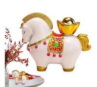 Figurine de Cheval,Sculpture Décorative Symbole De Richesse | 2026 Nouvel An Statuettes De Cheval Décoration D'Intérieur - Pour Les Hommes Et Les Femmes Noël Anniversaire Chambre Maison Chinoise