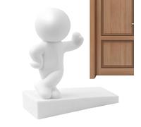 Figurine Door Stopper, Anti Slip Wedge Holder, Compact Size Support with Stable Grip Base, Resin Door Blocker, Stylish Functional Design with Home Decor Look, Room Accessory for Living Room