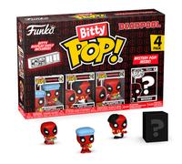 Figurine funko bitty pop deadpool bathtime 4pk
