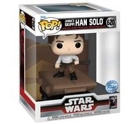 Figurine funko pop deluxe return of the jedi build a scene han solo