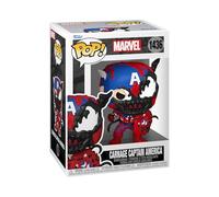 Funko Figura de Vinilo Pop! Marvel Carnage Capitán América 1436 Multicolor Unisex