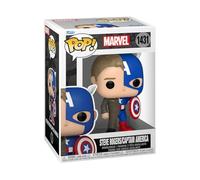 Figurine Funko Pop Marvel Split Captain America Steve Rogers