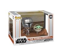 Funko pop star wars the mandalorian the mandalorian & baby yoda