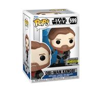 Funko Pop Star Wars Clone Wars 599 Obi-Wan Entretenimiento Tierra Exclusivo