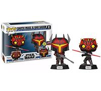 Funko POP Darth Maul & GAR Saxon Glow Dark 2 Pack