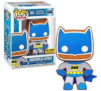 Funko ¡Pop! Heroes: DC Holiday - Batman de Jengibre (Purpurina de Diamante) - Exclusivo de Smartoys