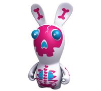 Figurine Lapins crétins - Ubiart toyz - Pink skeleton [Importación francesa]
