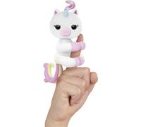 FINGERLINGS - Lulu - Bebé unicornio interactivo - Peluche electrónico para niños a partir de 5 años - Animal interactivo que se engancha al dedo - Reacciones divertidas - 70 sonidos - Idea de regalo -