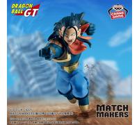 Banpresto Figura de Accion Super #17 (Vs Goku Super Saiyan) Dragon Ball Gt - Match Makers 16cm - BP89643P Multicolor - Figura Coleccionable - Ideal para los fanaticos del Anime.