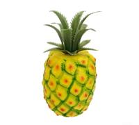 Figurita artificial realista de la piña decoración de la fruta falsa del PVC