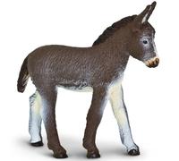 Figurita de Burro | Modelo realista de 2,75" | Juguetes para Niños | No tóxicas y Libres de BPA | Apto para Niños de 3+ | Safari Ltd
