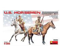 Figurita De Caballeros Estadounidenses. Normandía 1944