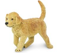 Figurita de Cachorro Golden Retriever | Modelo realista de 2,75" | Juguetes para Niños | No tóxicas y Libres de BPA | Apto para Niños de 1+ | Safari Ltd