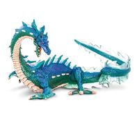 Figurita de Dragón Marino | Figura detallada de dragón oceánico de 7" | Juguetes Educativos para Niños | No tóxicas y Libres de BPA | Apto para Niños de 3+ | Safari Ltd