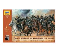 Figurita De Los Húsares Negros De Federico El Grande Siglo XVIII Admaquette