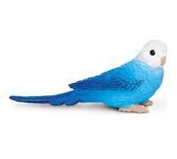 Figurita de Periquito Azul | Figura realista de pájaro de 3" | Juguetes para Niños | No tóxicas y Libres de BPA | Apto para Niños de 3+ | Safari Ltd