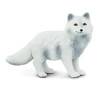 Figurita del Zorro ártico | Figura Realista de un Animal de 3,25" | Juguetes para Niños | No tóxicas y Libres de BPA | Apto para Niños de 3+ | Safari Ltd