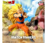 Figurita Dragon Ball Z Son Goku Super Saiyan 3 Match Makers VS Buu Banpresto
