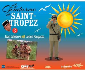 Figurita El Gendarme De Saint-Tropez Jean Lefebvre Gendarme Lucien Fougasse