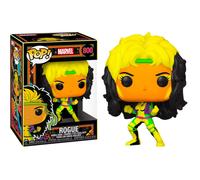 Figurita Exclusiva Funko Pop Marvel Black Light Rogue 55164 - Brillo en la Oscuridad