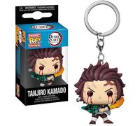 Figurita - FUNKO_POP - Tanjiro Kamado - Pocket Pop! - Multicolor - Kimetsu no Yaiba