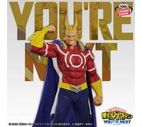 Banpresto Figura de Accion All Might My Hero Academia - Pelicula: You'Re Next Vol.3 17 cm, BP89717P Multicolor - Figura coleccionable - Ideal para los fanaticos del Anime