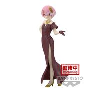 Figurita Re Zero Ram Glitter Glamours Banpresto Oficial