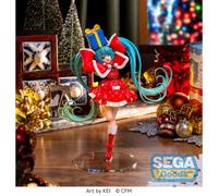 SEGA Hatsune Miku Christmas 2024 Ver. Fig. 19 cm Hatsune Miku luminasta