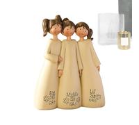 Figuritas de amigo | Estatuillas hermanas Regalos, Estatua del Ángel Guardián para las Hermanas Amigas Amistad Memorial Suministros