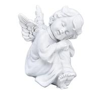 Figuritas de Ángel Resina, Estatua Querubín Estatuilla Estatuas Jardín Resinas Ángeles Figurita Querubines Sentados Durmiente en Miniatura Estatuillas Angel Conmemorativa para Decoración Fiesta(Right)
